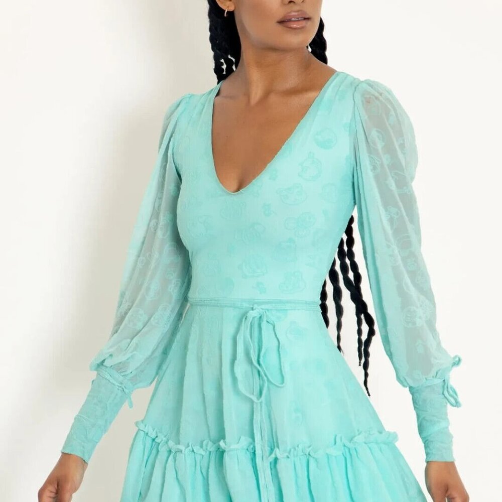 Blackmilk Villagers Aqua Heavenly Dress Animal Crossing Nintendo Size XS